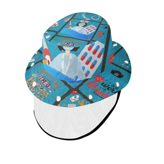 LIVING THE NURSE LIFE Bucket Hat with Visor