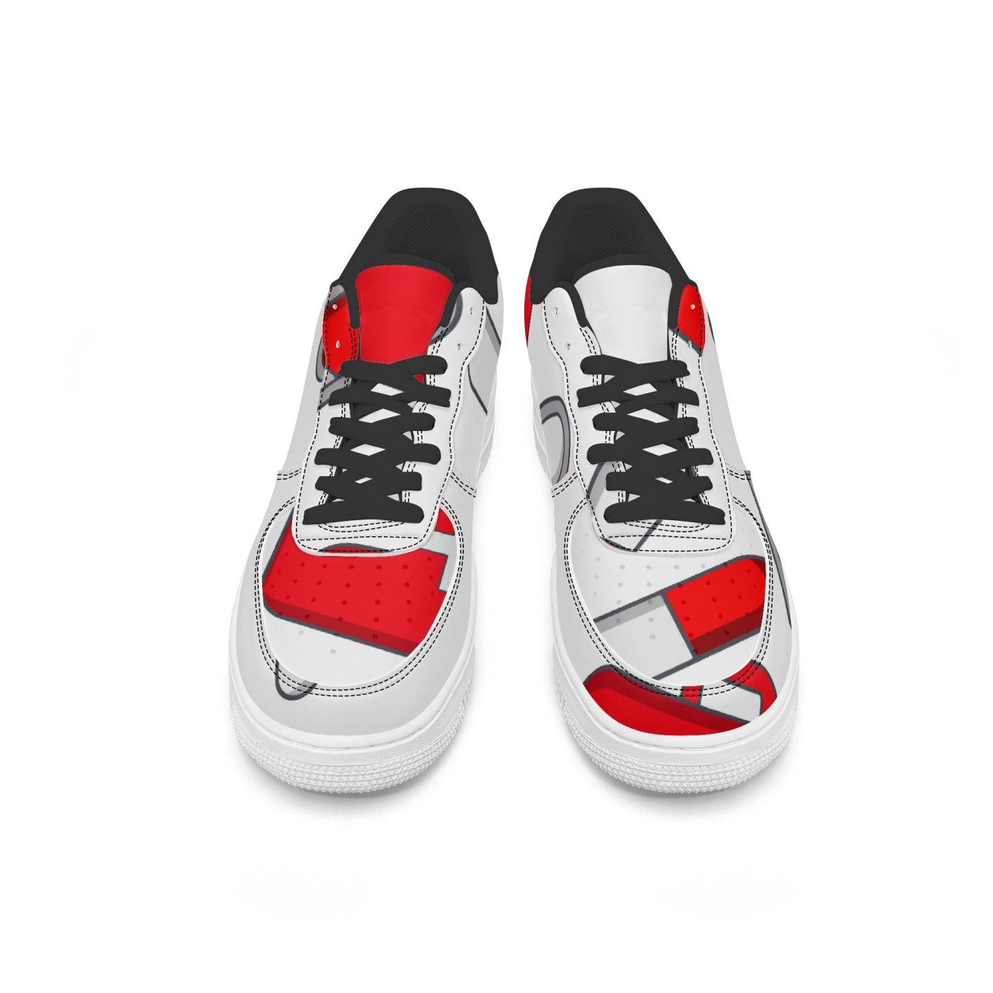 ALL ABOUT THE... Low-Top Leather Sports Sneakers