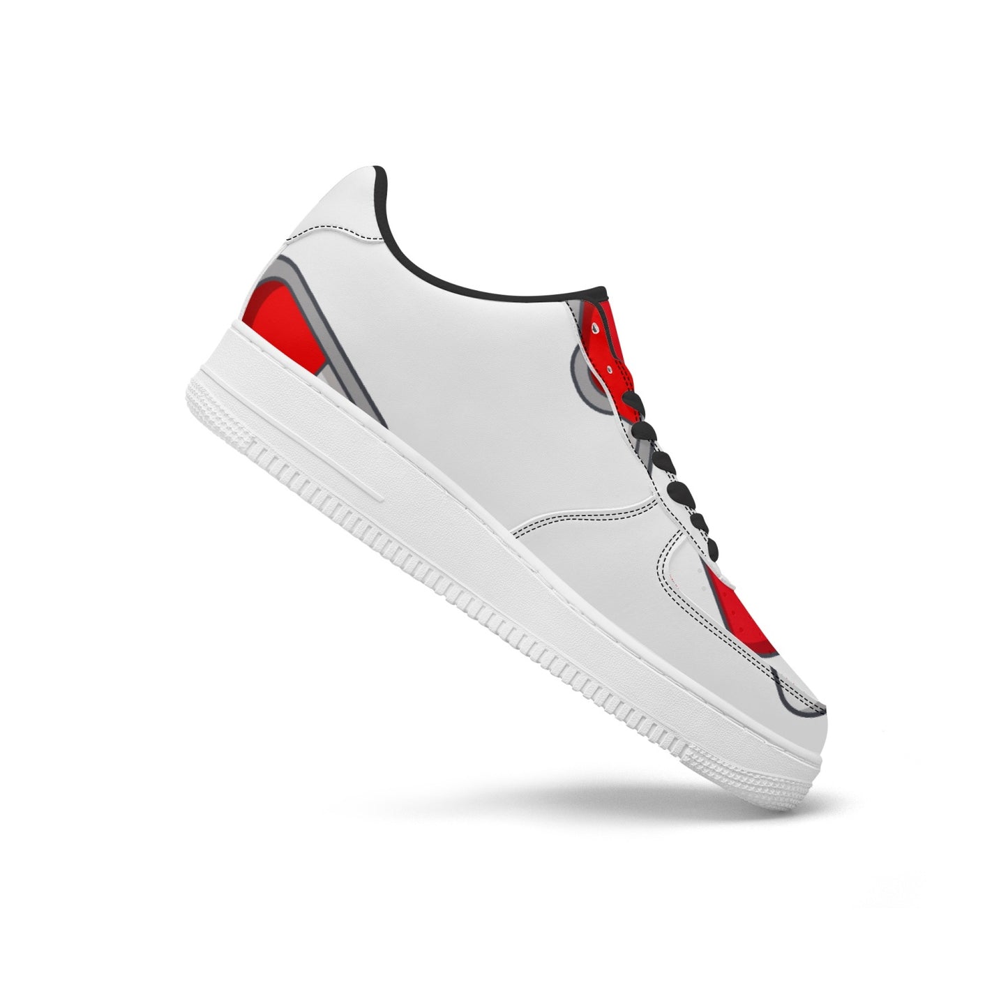 ALL ABOUT THE... Low-Top Leather Sports Sneakers