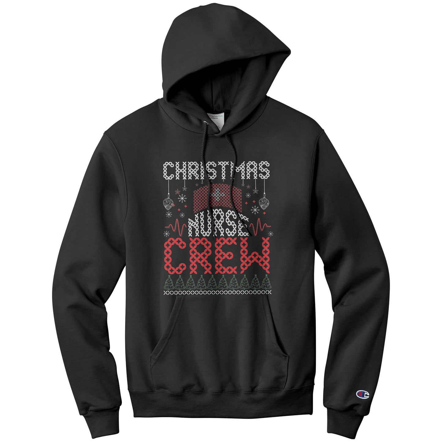 CHRISTMAS NURSE CREW SWEATSHIRT
