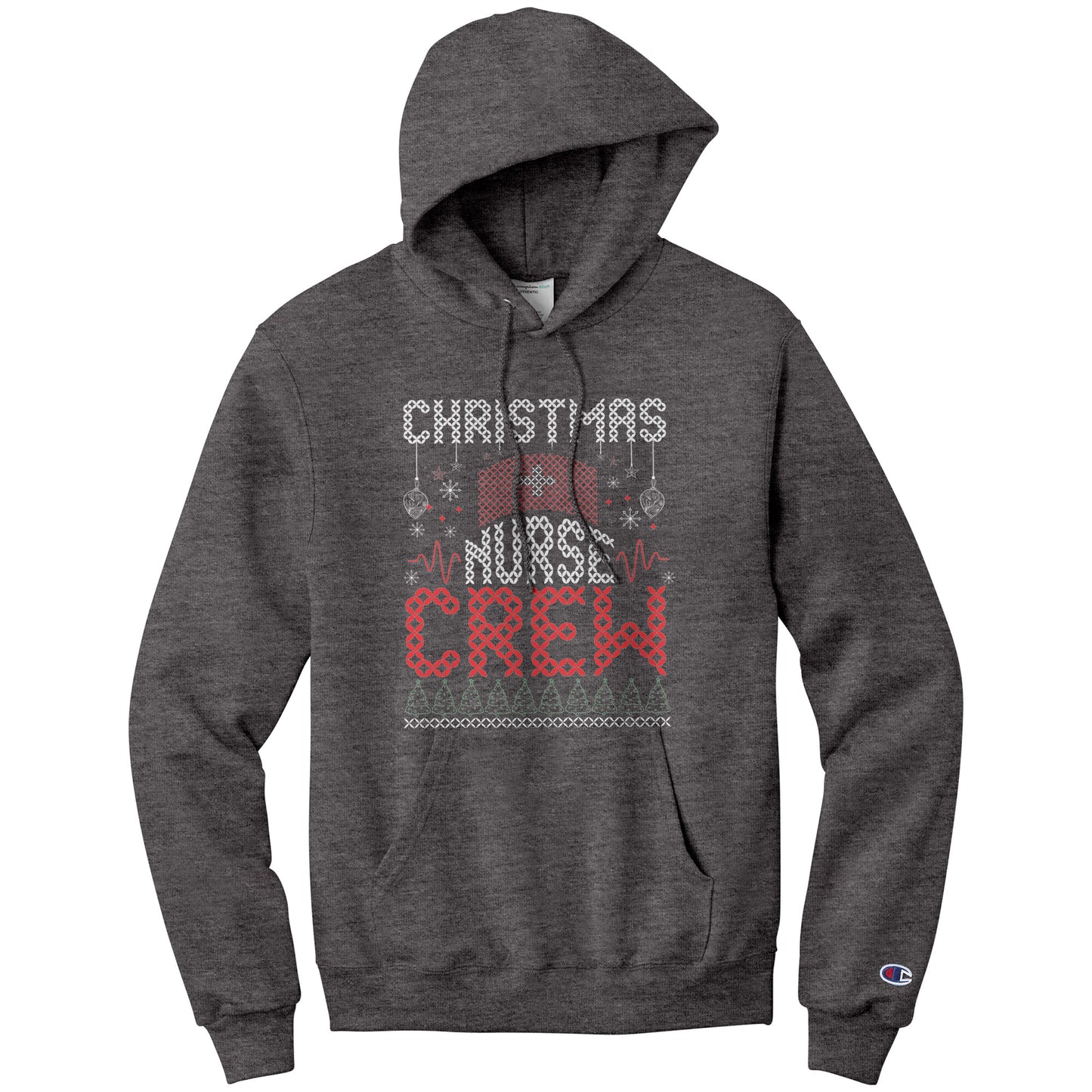 CHRISTMAS NURSE CREW SWEATSHIRT