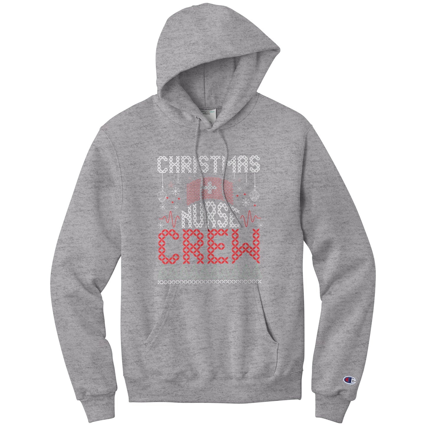 CHRISTMAS NURSE CREW SWEATSHIRT