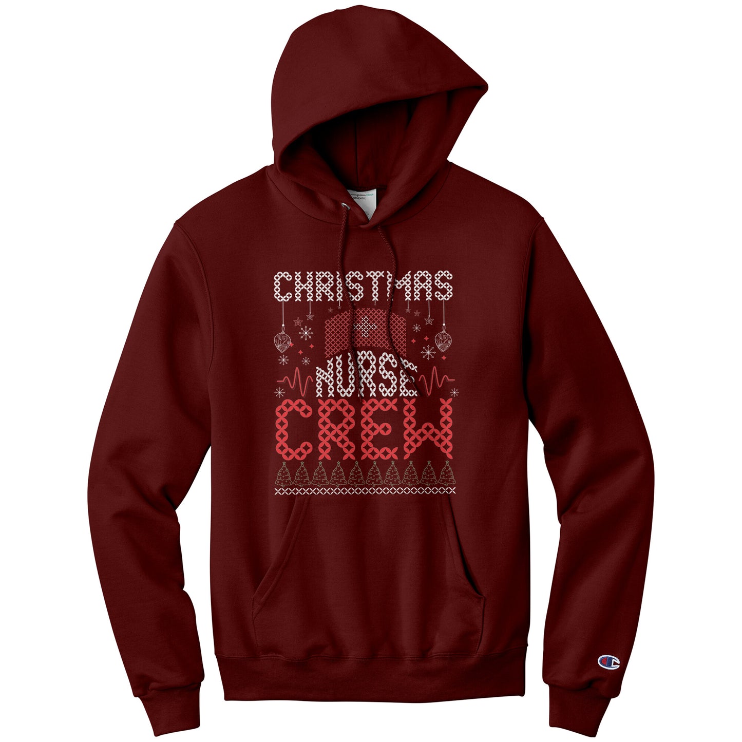 CHRISTMAS NURSE CREW SWEATSHIRT