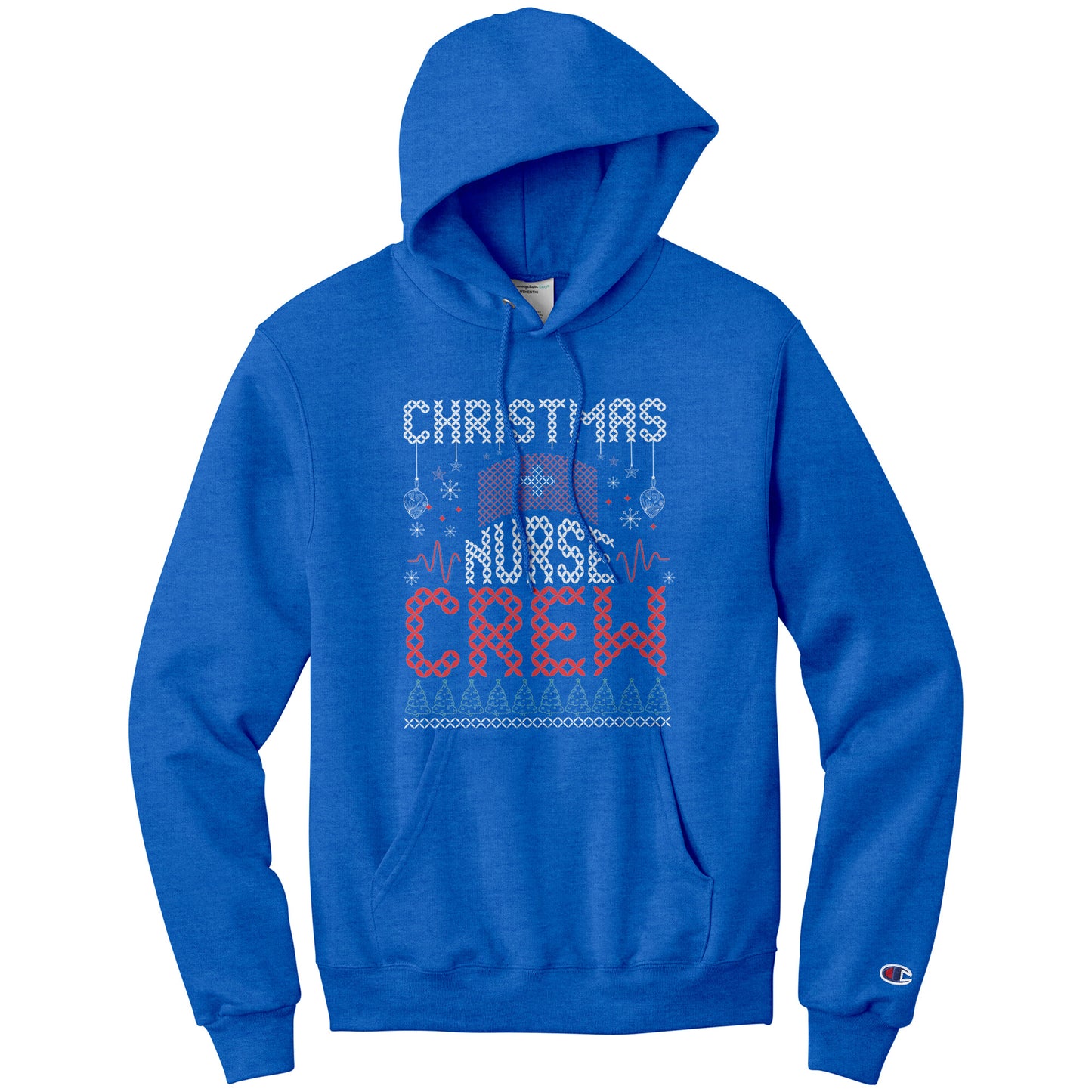 CHRISTMAS NURSE CREW SWEATSHIRT
