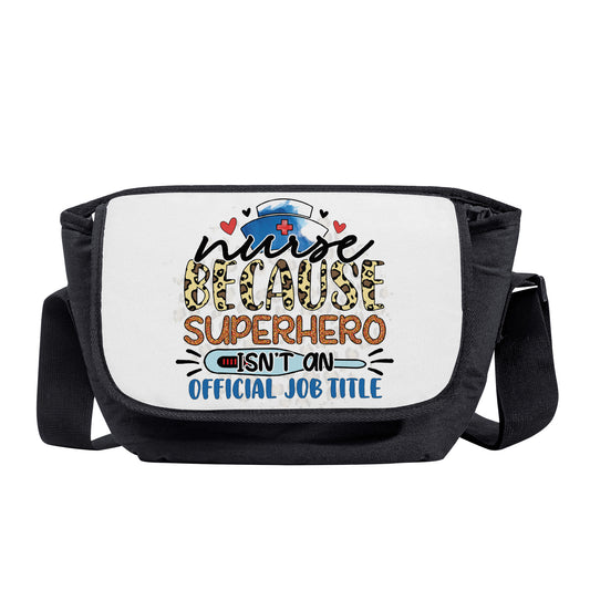 NURSE...SUPERHERO Messenger Bags
