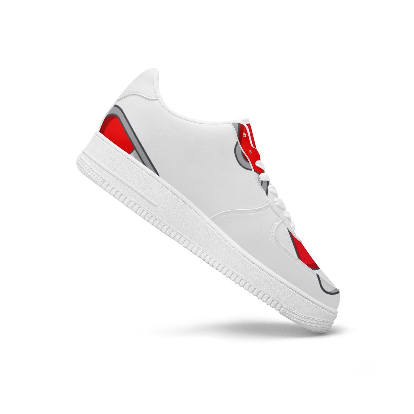 ALL ABOUT THE... Low-Top Leather Sports Sneakers