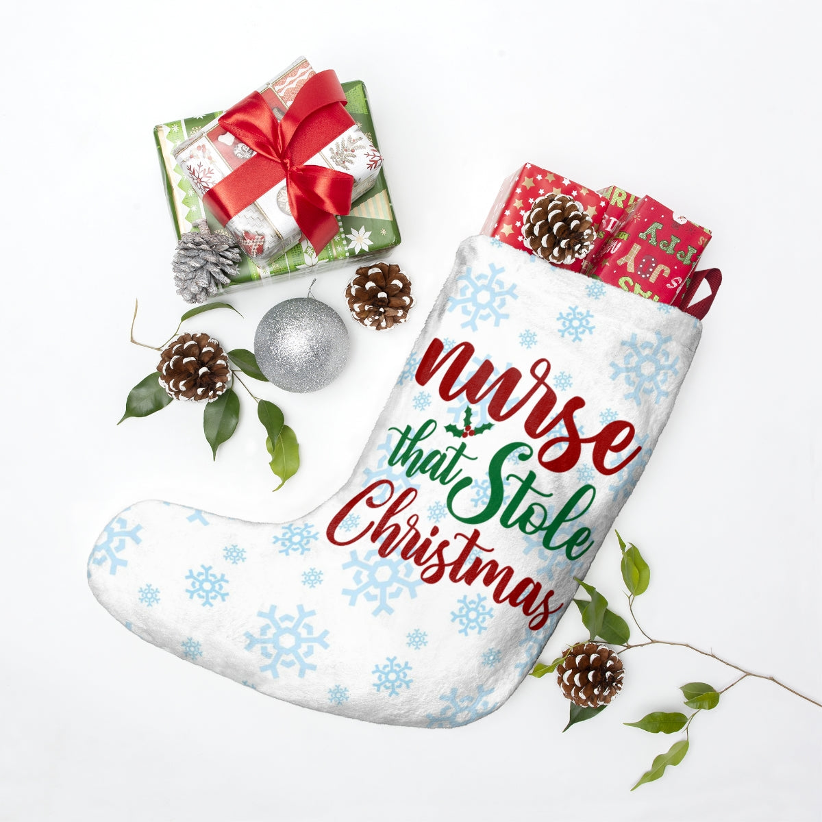 Nurse Who Stole Christmas Stockings