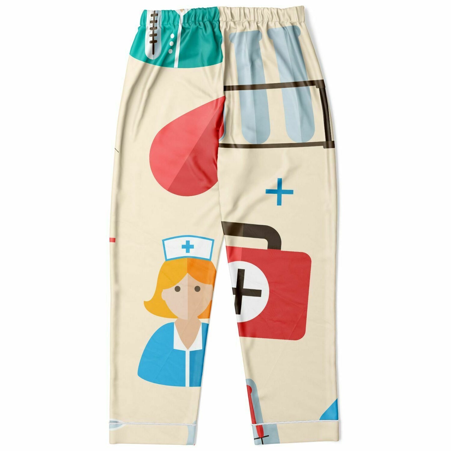 NURSING AND MEDICAL PATTERN PRINT NIGHTWEAR