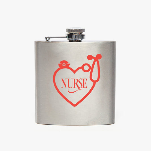 6oz Stainless Steel Hip Flask