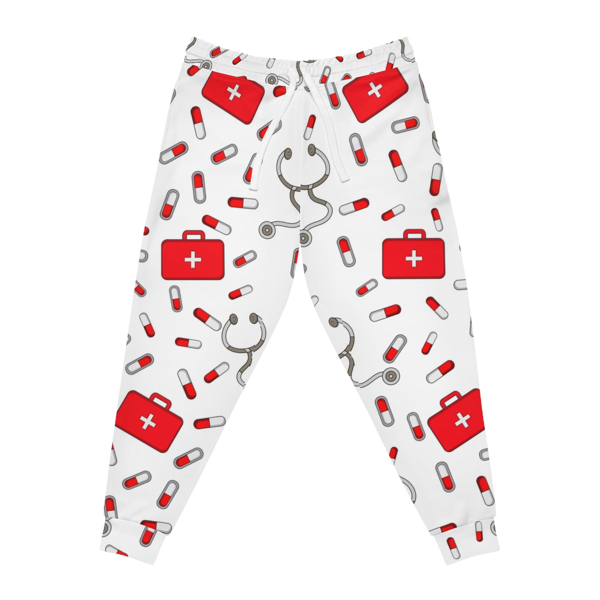 Medical Print Athletic Joggers (AOP)