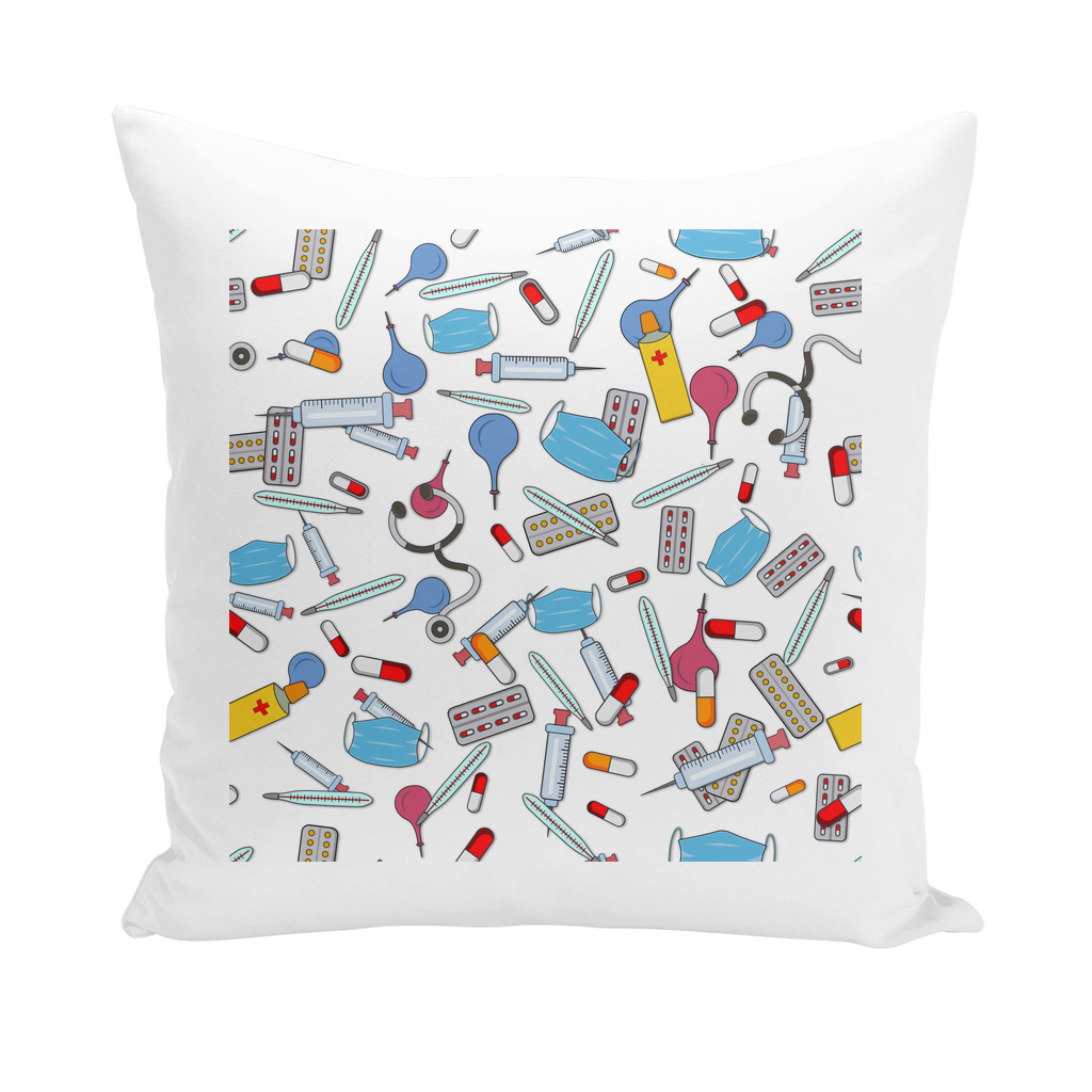 Medical Print (2) Throw Pillows