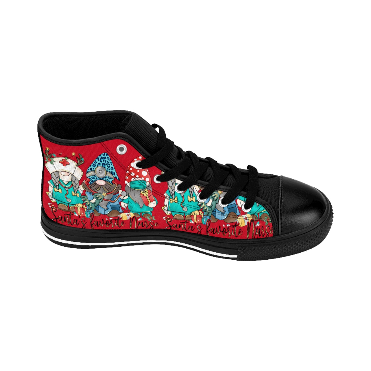 SANTAS FAVORITE NURSE Men's Classic Sneakers