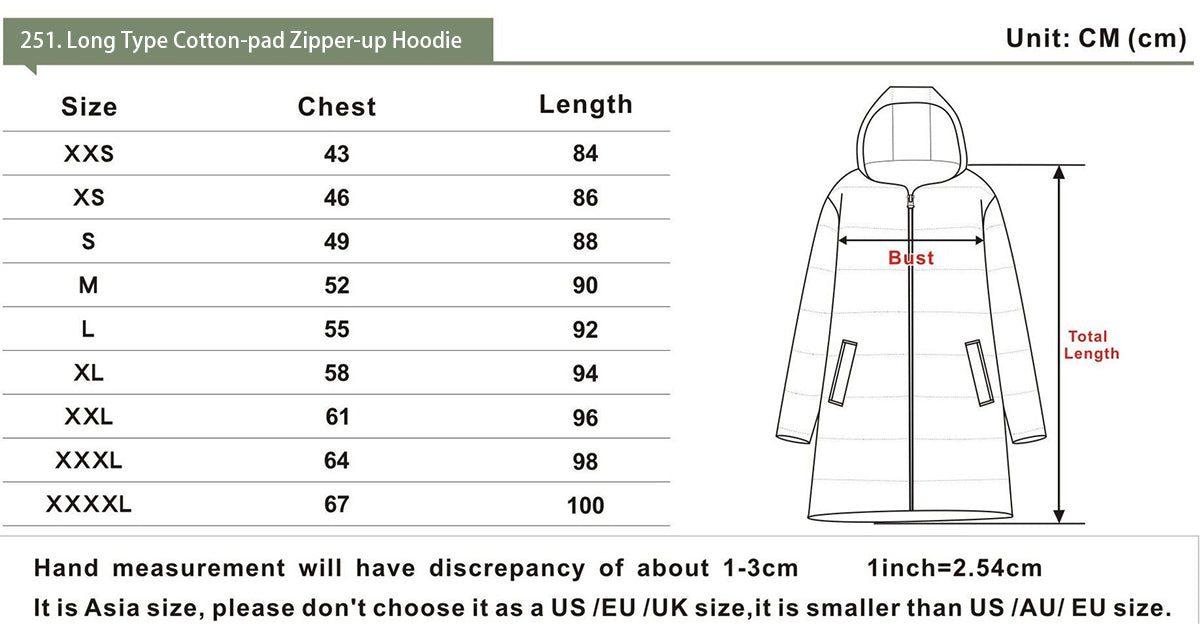 I Love Nurses Long Type Cotton-pad Zipper-up Hoodie