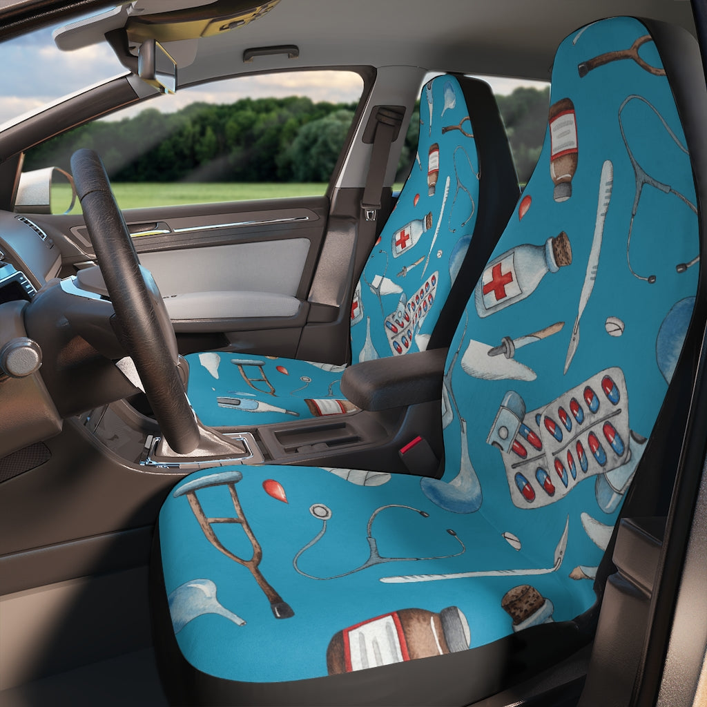 MEDICAL PRINT Car Seat Covers