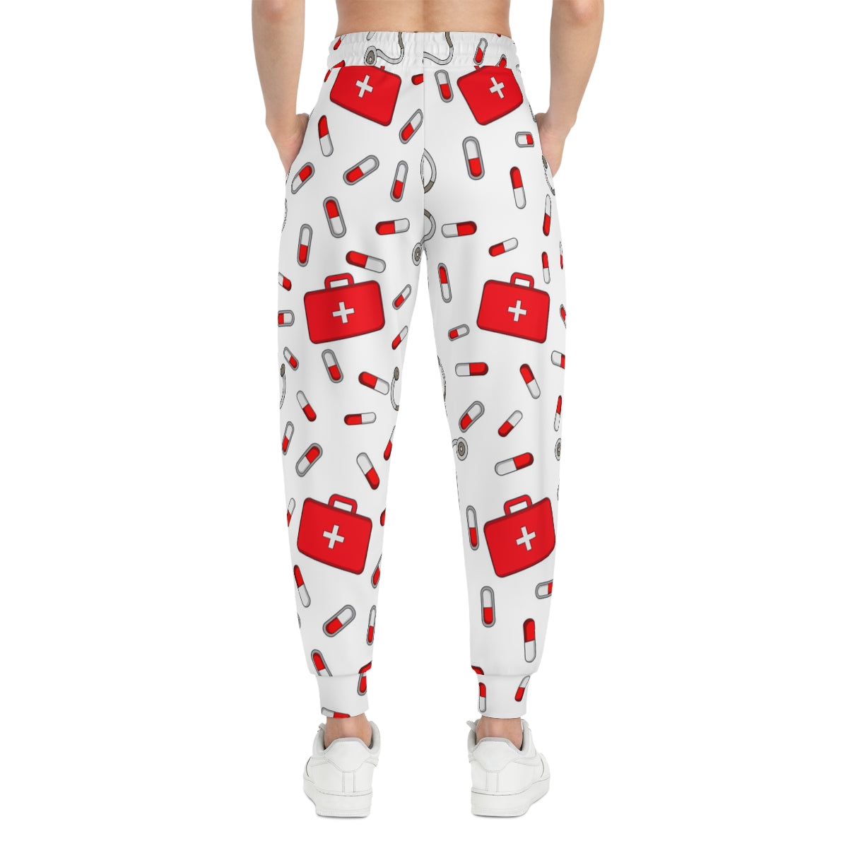 Medical Print Athletic Joggers (AOP)