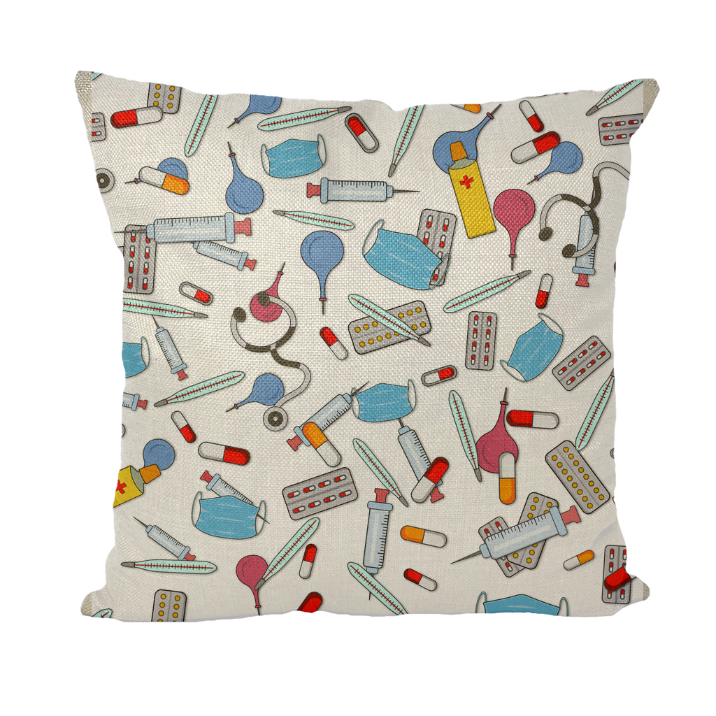 Medical Print (2) Throw Pillows