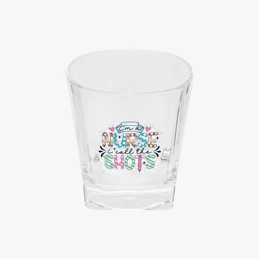 I Call the Shots...10oz Square Whiskey Glasses