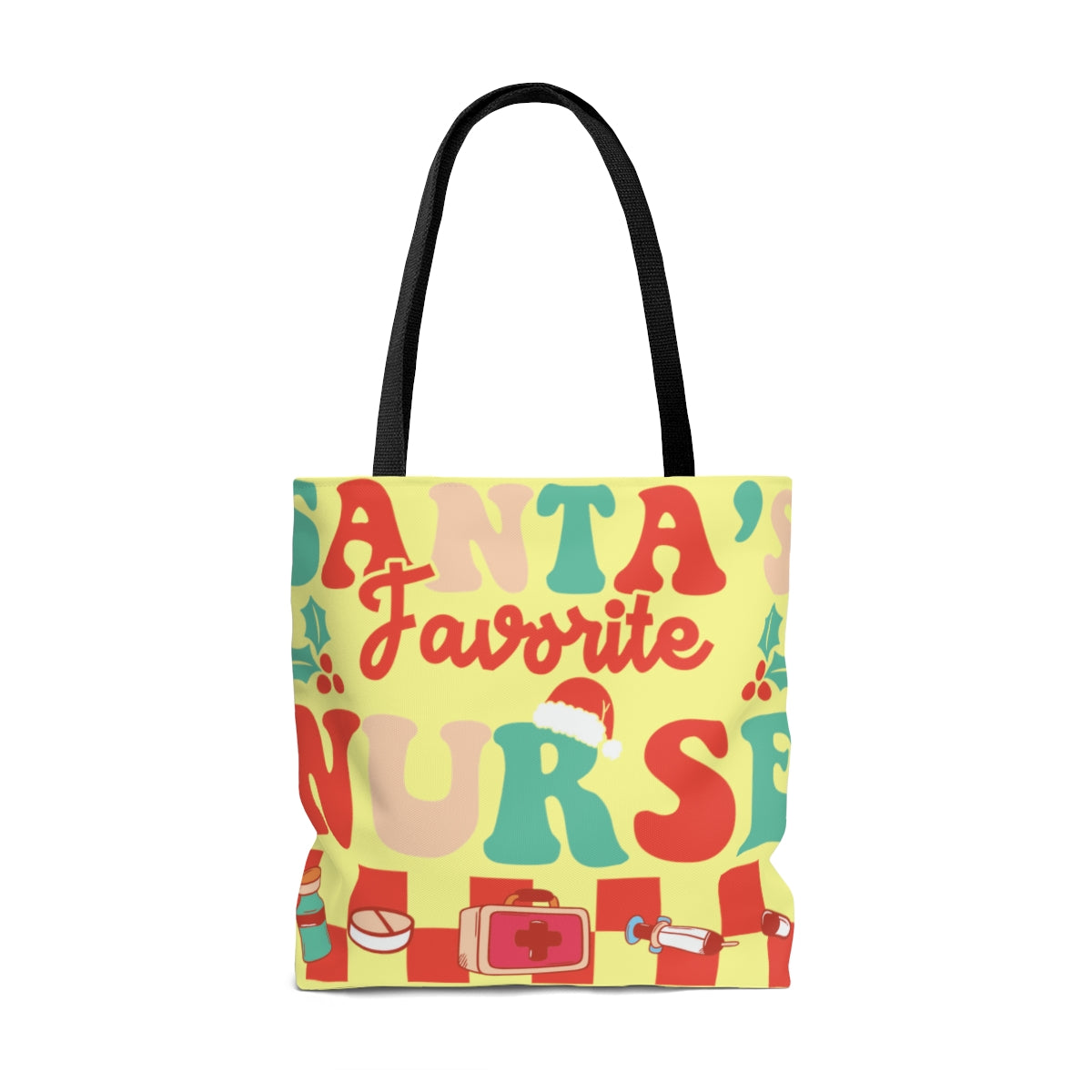 SANTA'S FAVORITE NURSE Tote Bag