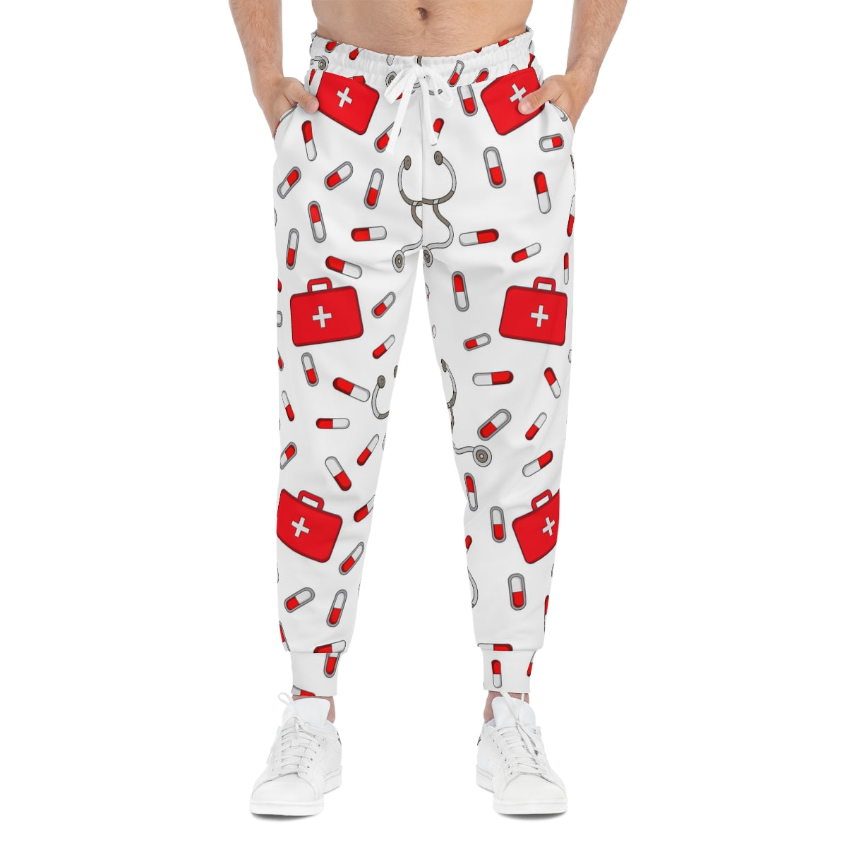 Medical Print Athletic Joggers (AOP)