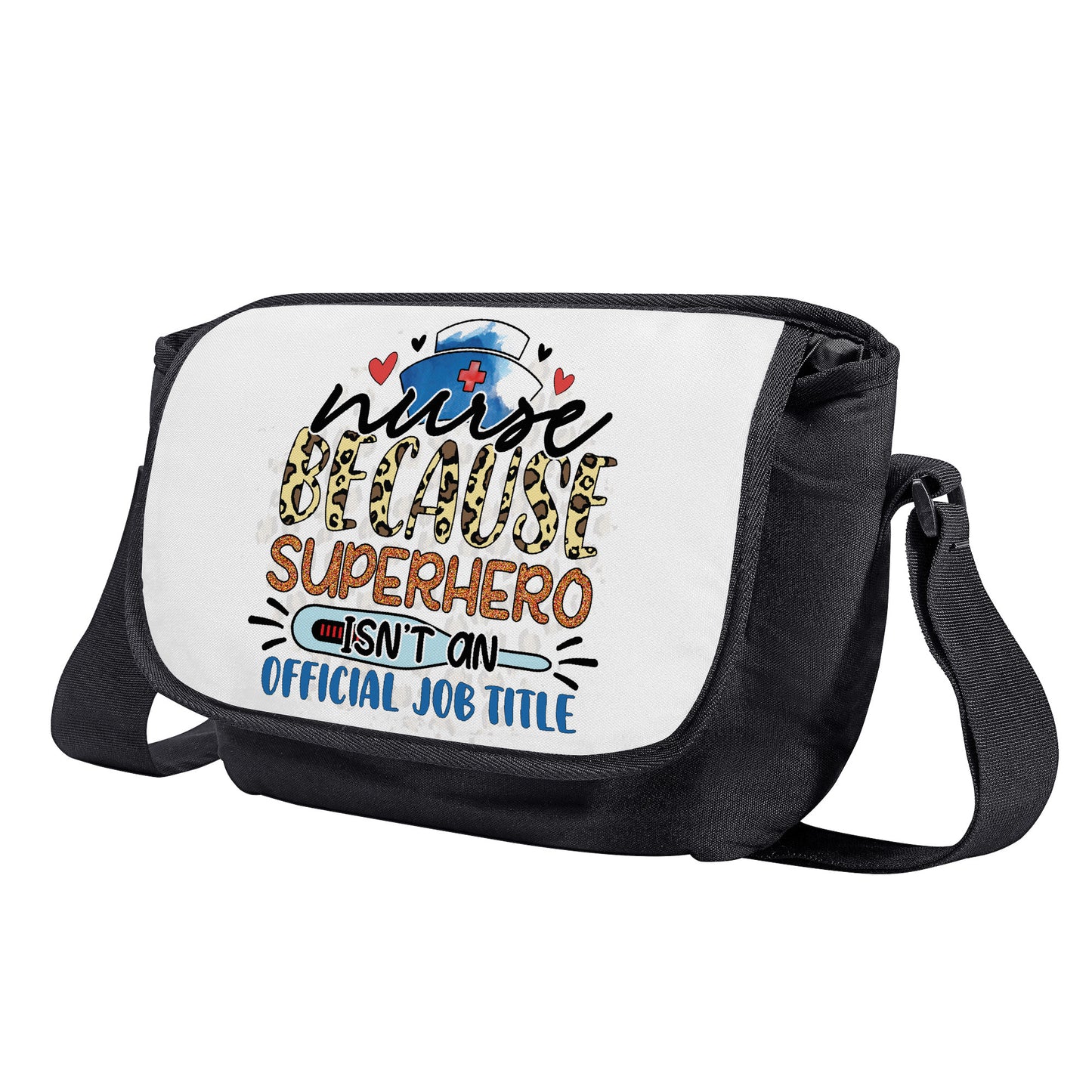 NURSE...SUPERHERO  Messenger Bags