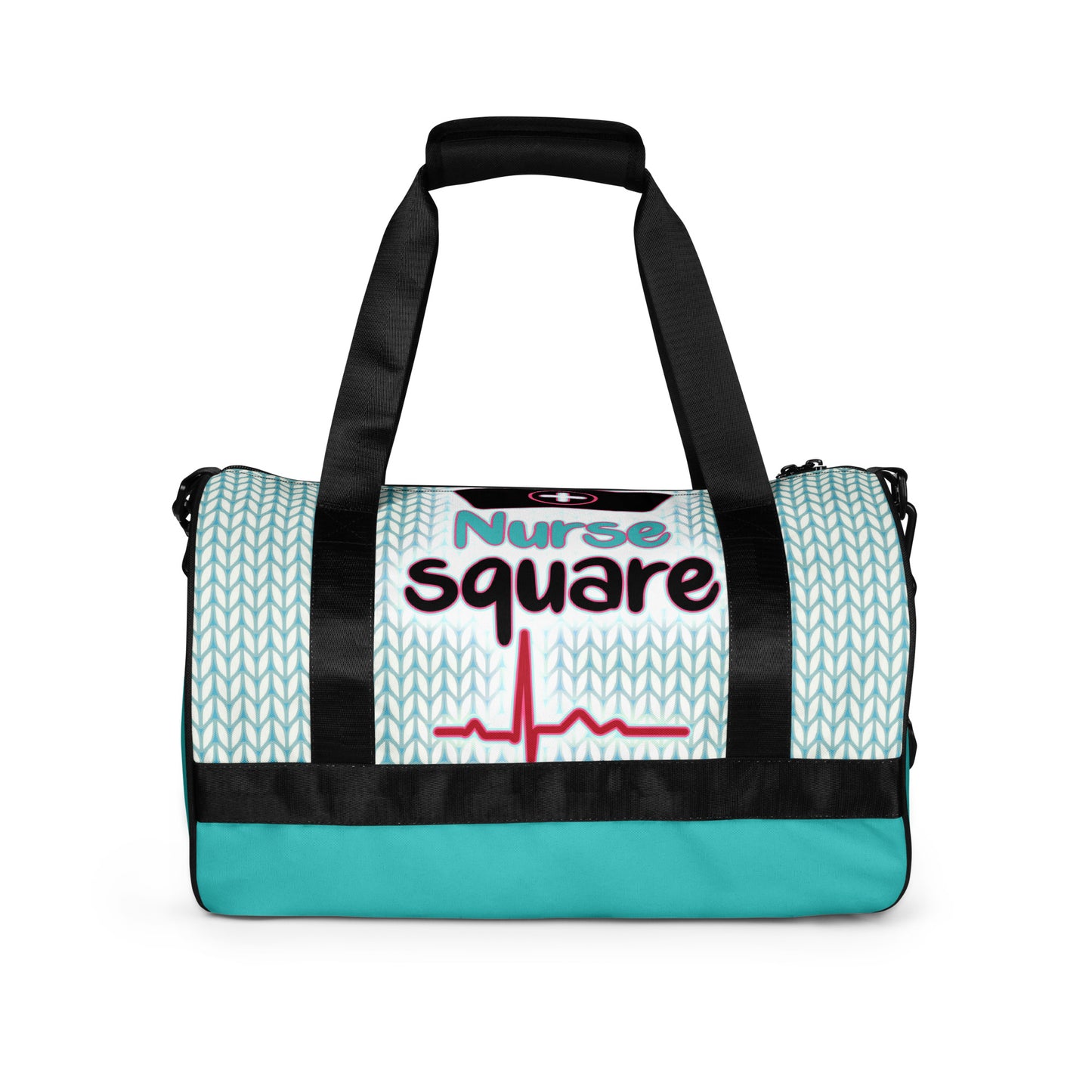 Nurse Square All-over print gym bag