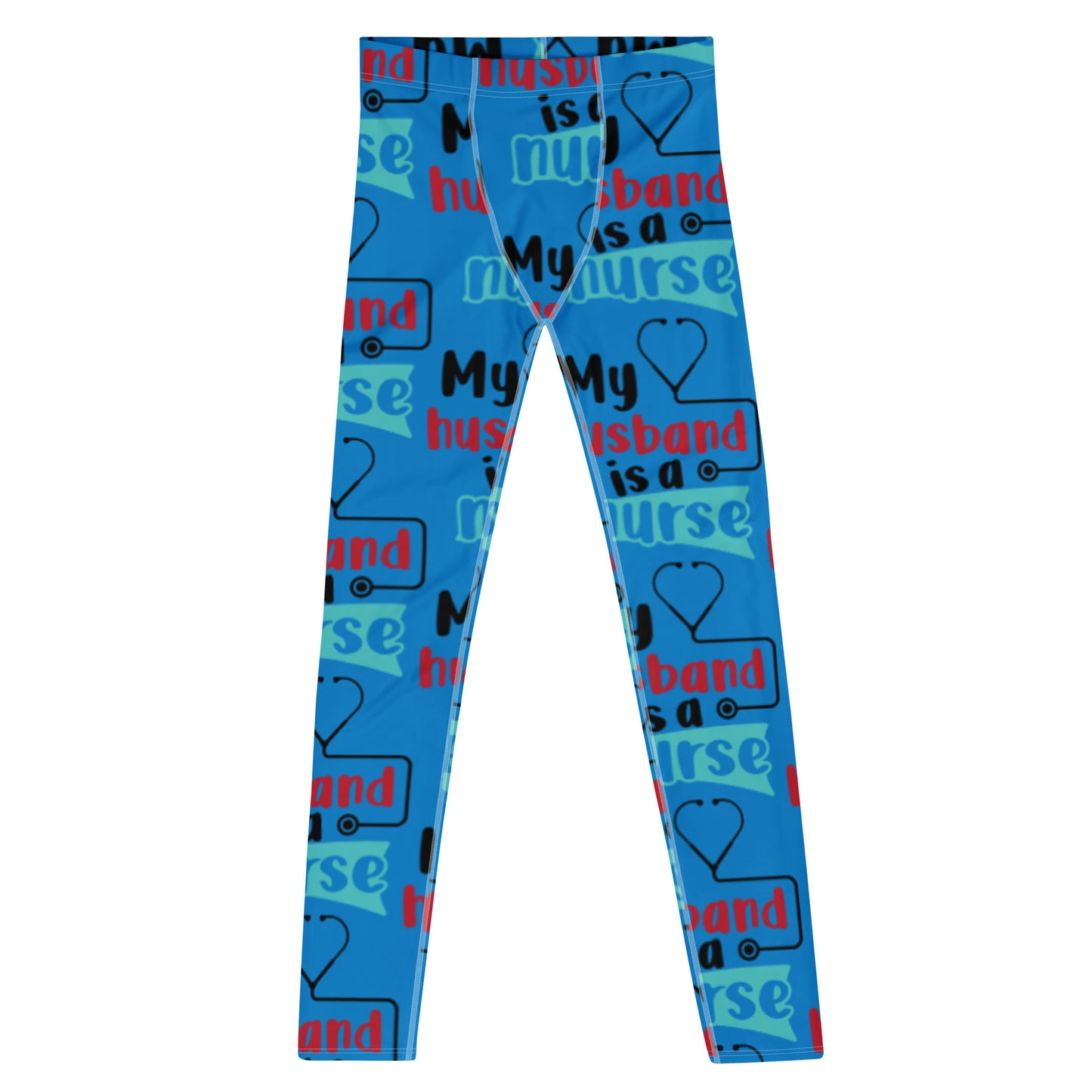 My Husband Is A Nurse Men's Leggings