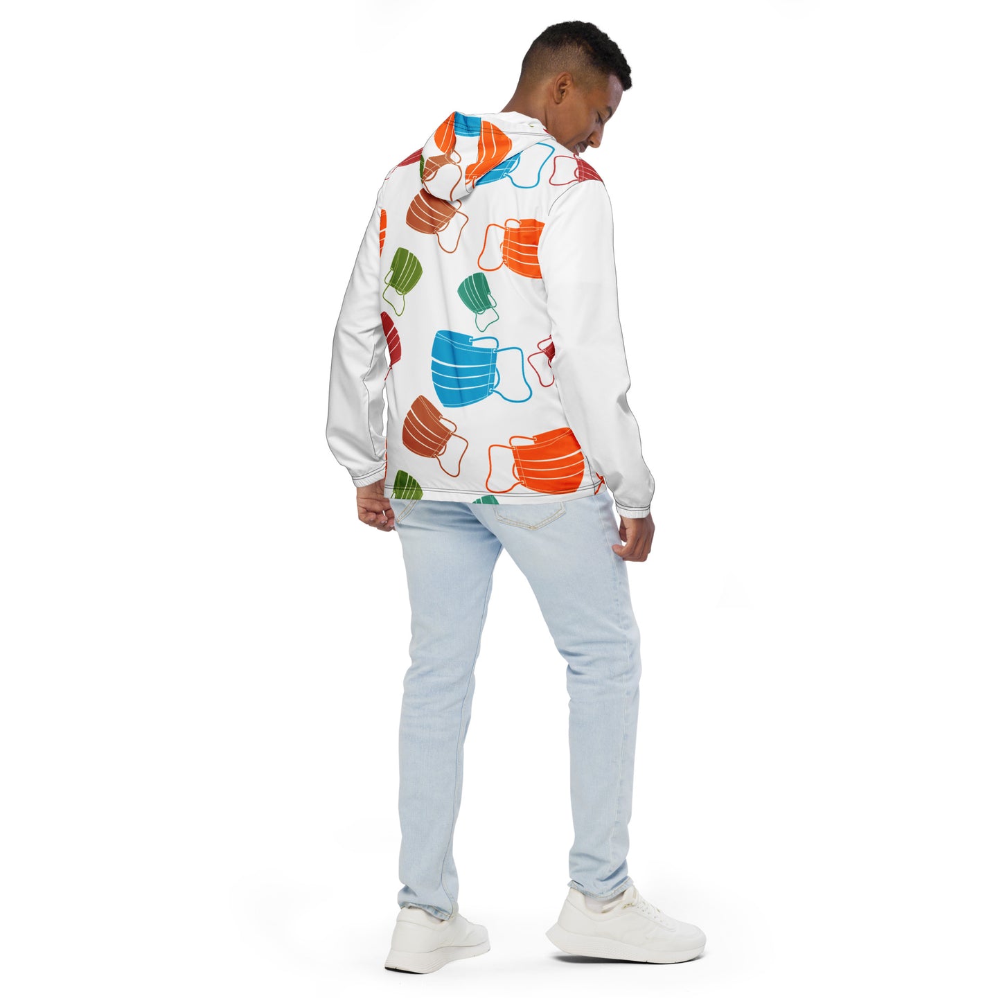 All About the Masks Men’s windbreaker