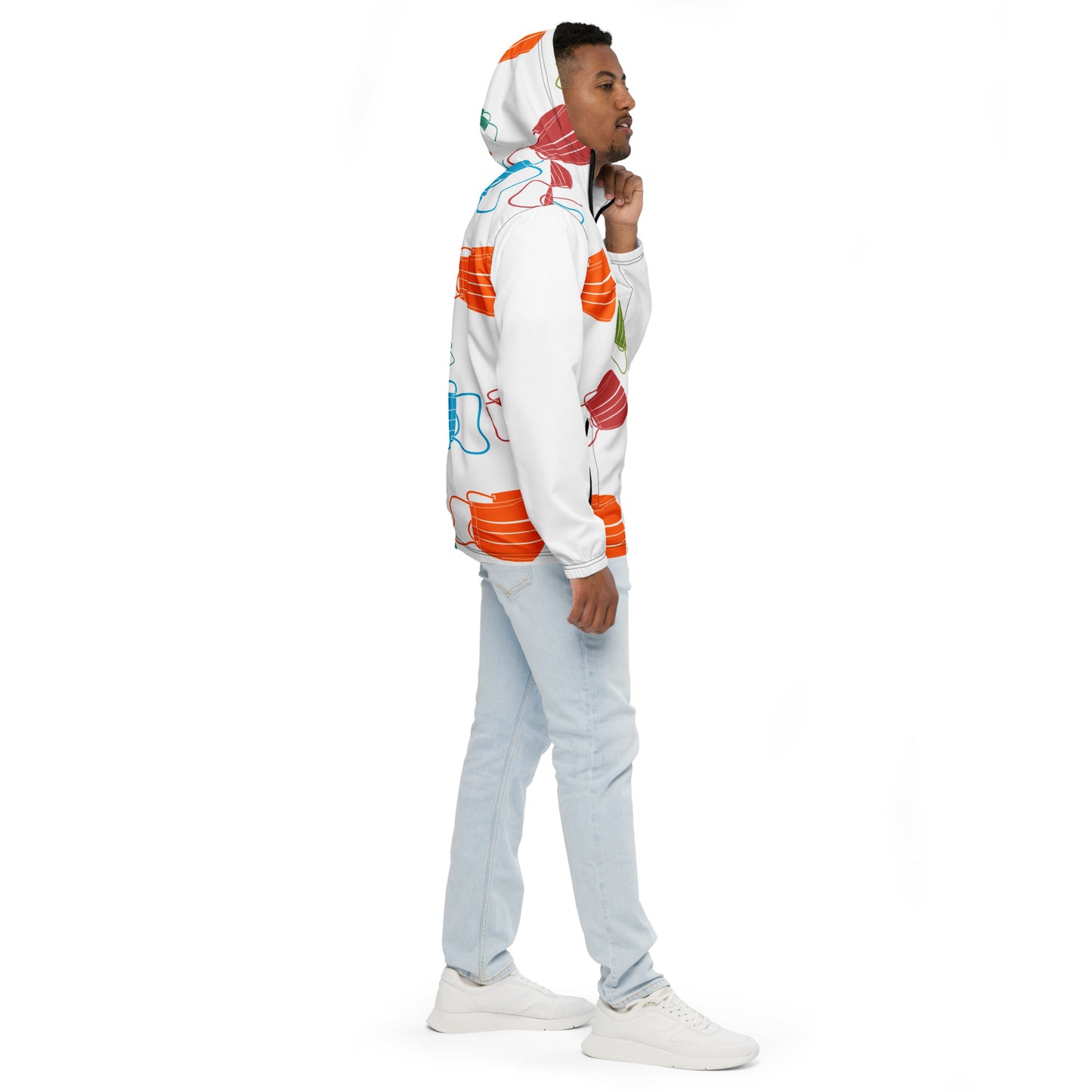 All About the Masks Men’s windbreaker