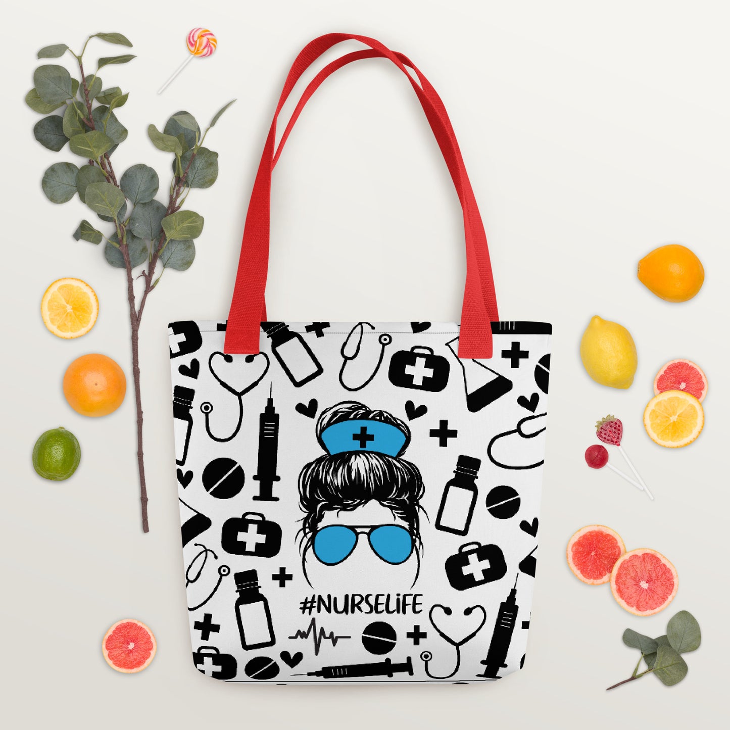 A NURSE LIFE Tote bag