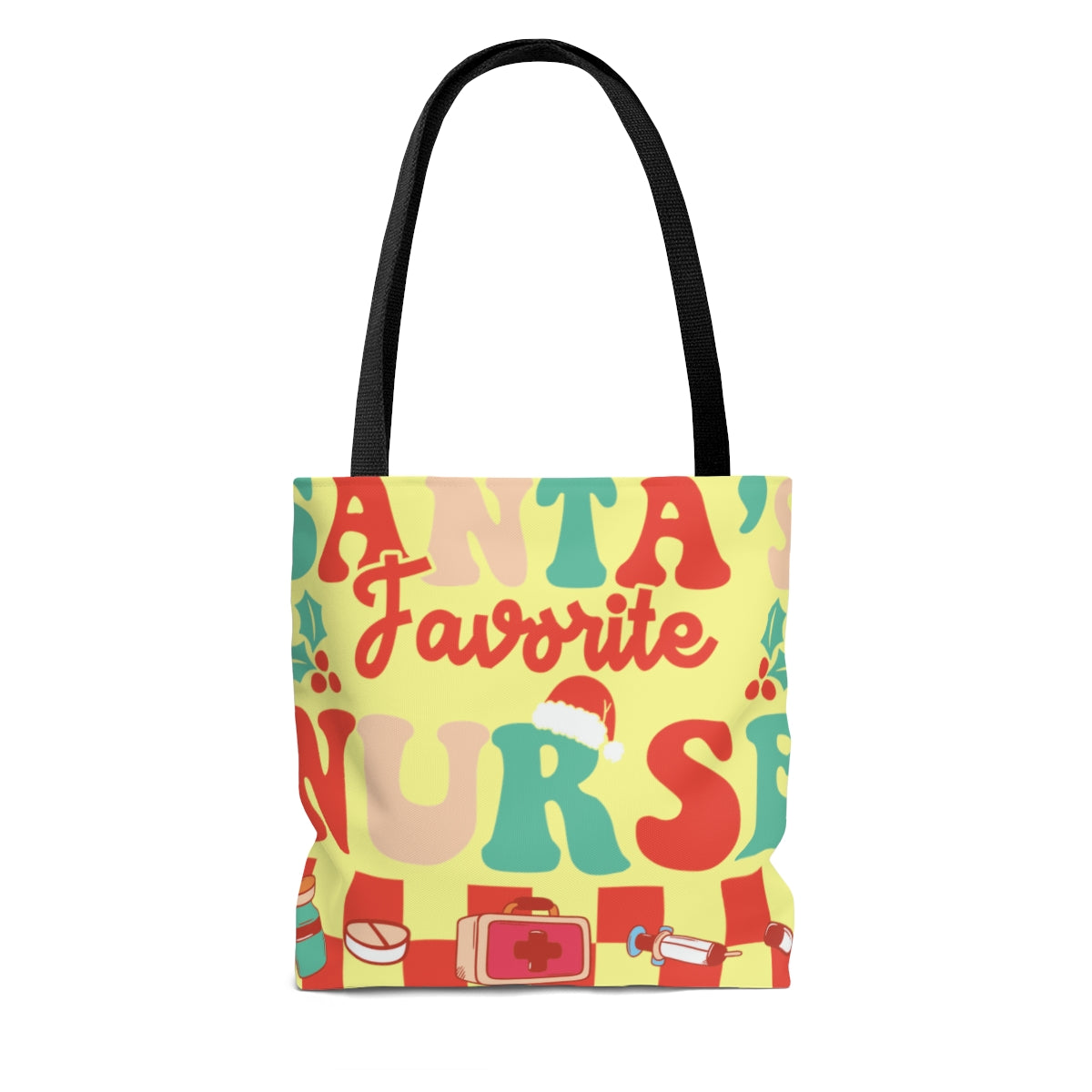 SANTA'S FAVORITE NURSE Tote Bag