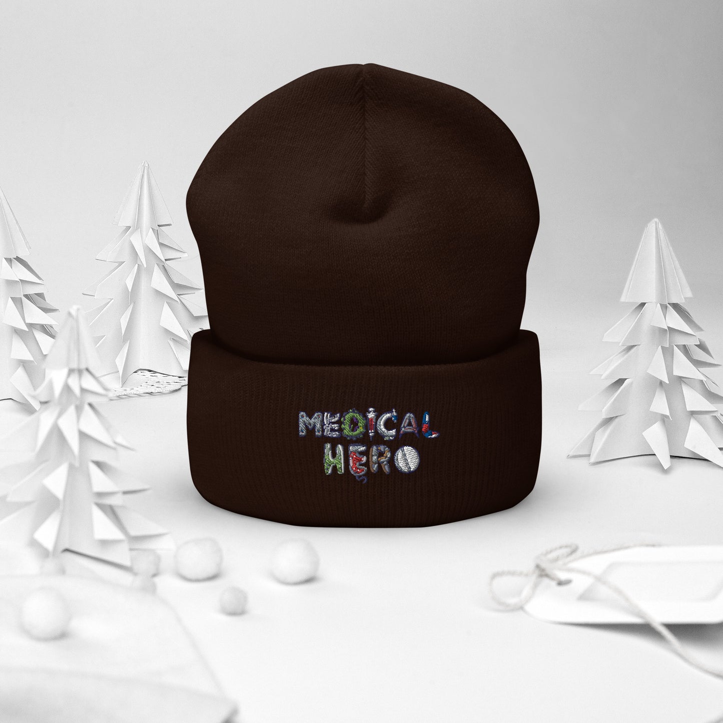 MEDICAL HERO Cuffed Beanie