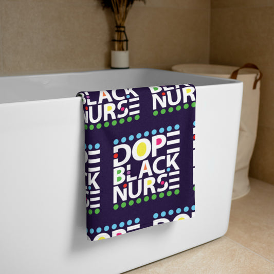 DOPE BLACK NURSE Towel